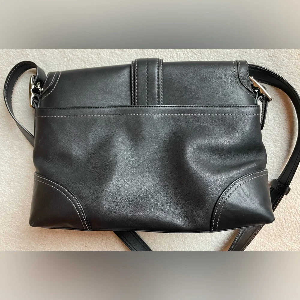 Coach Black Hampton crossbody